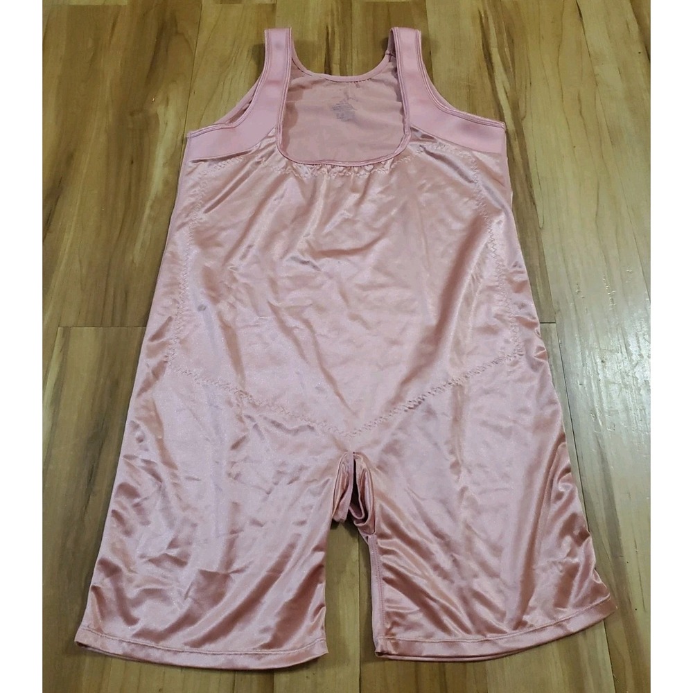 Secret Solutions Shapewear Body Briefer Plus Size 4X 34/36 Blush Pink
